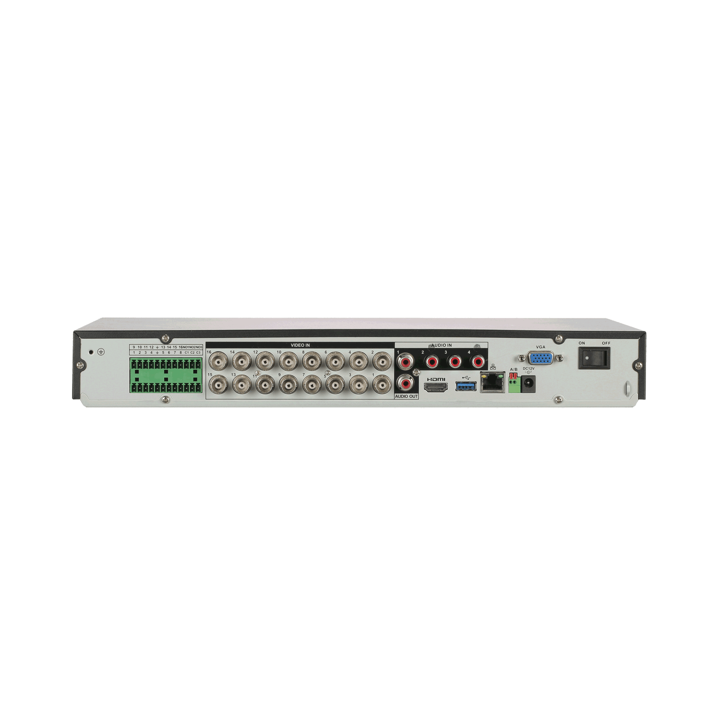 Dahua XVR5216A-4KL-I3 16 Channels Penta-brid 4K-N/5MP 1U 2HDDs WizSense Digital Video Recorder