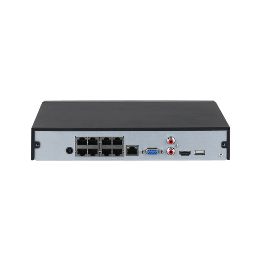 Dahua DHI-NVR4108HS-8P-AI/ANZ 8 Channel Compact 1U 8PoE 4K&H.265 Lite Network Video Recorder
