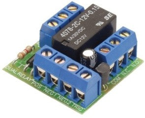 Universal Relay Card DPDT 12DC/16VAC Relay low voltage trigger # KE01-002-A-RELAY