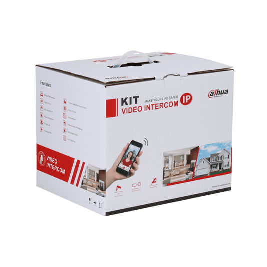 Dahua DHI-KTP02 IP Villa Door Station & Indoor Monitor Kit - BLACK