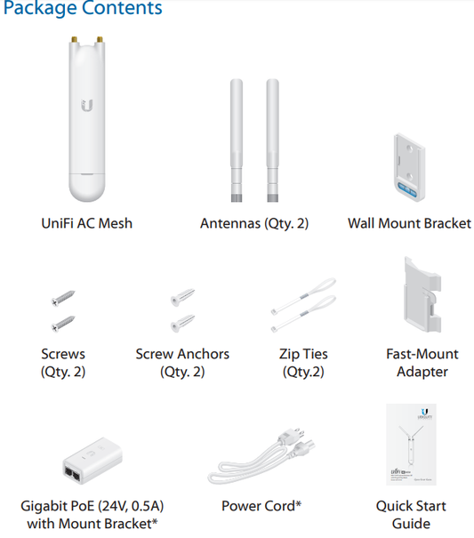 Ubiquiti UAP-AC-M UniFi AP AC Outdoor Mesh