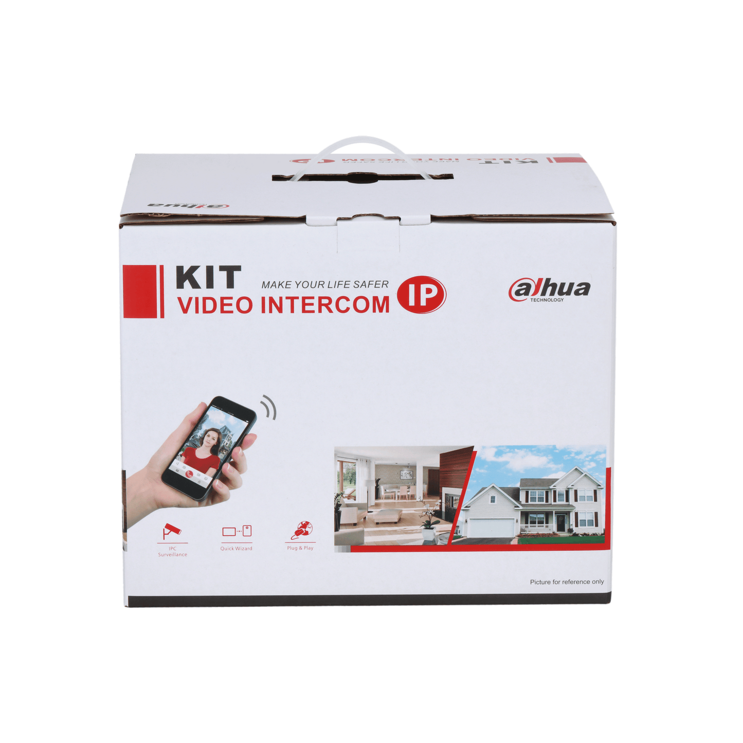 Dahua DHI-KTP02 IP Villa Door Station & Indoor Monitor Kit - BLACK