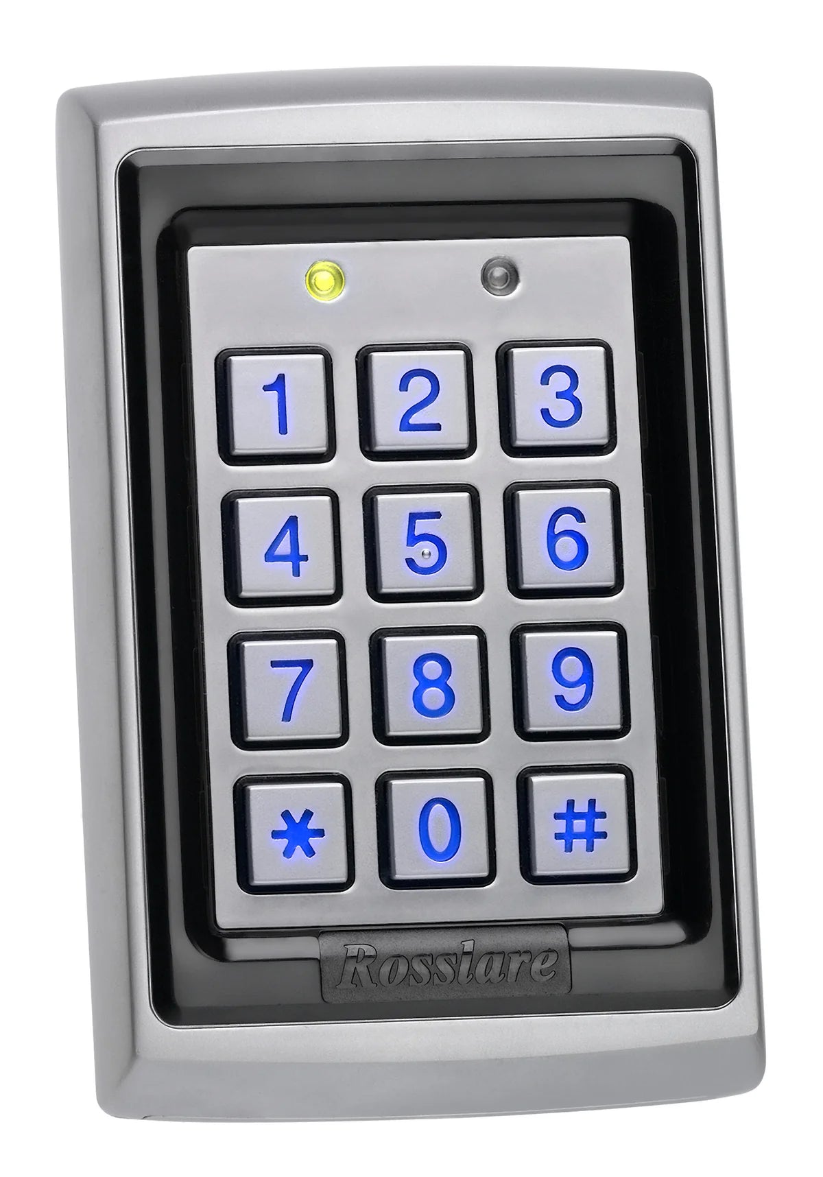 Rosslare AC-Q42SB Anti-Vandal 3x4 Backlit PIN & Prox Standalone Keypad