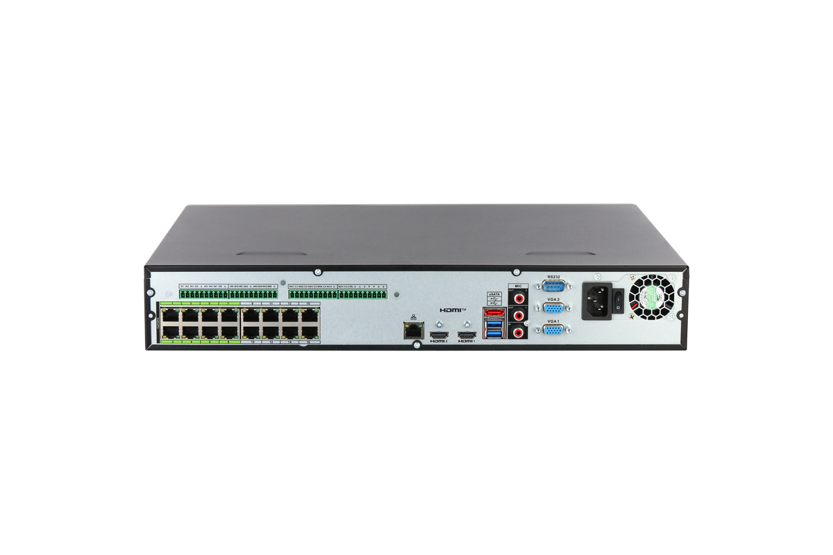 Dahua DHI-NVR5432-16HP-AI/ANZ-PRO 32 Channel 1.5U 16PoE 4HDD WizMind Xinghan Network Video Recorder