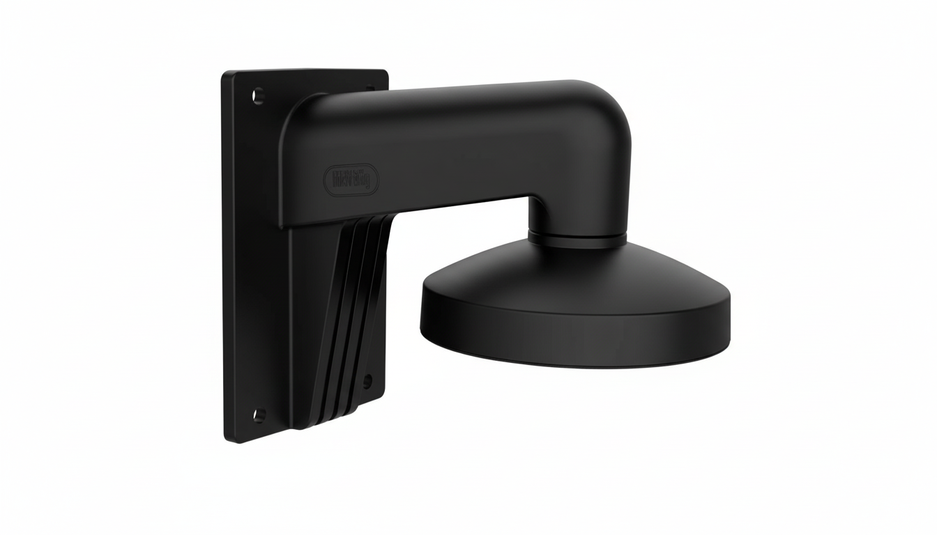 Hikvision DS-1273ZJ-140-BLK Bracket to suit G Series Turret Cameras - BLACK