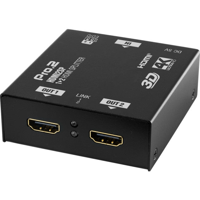 PRO.2 HDMI2SP 2 Way HDMI Splitter 1 In 2 Out