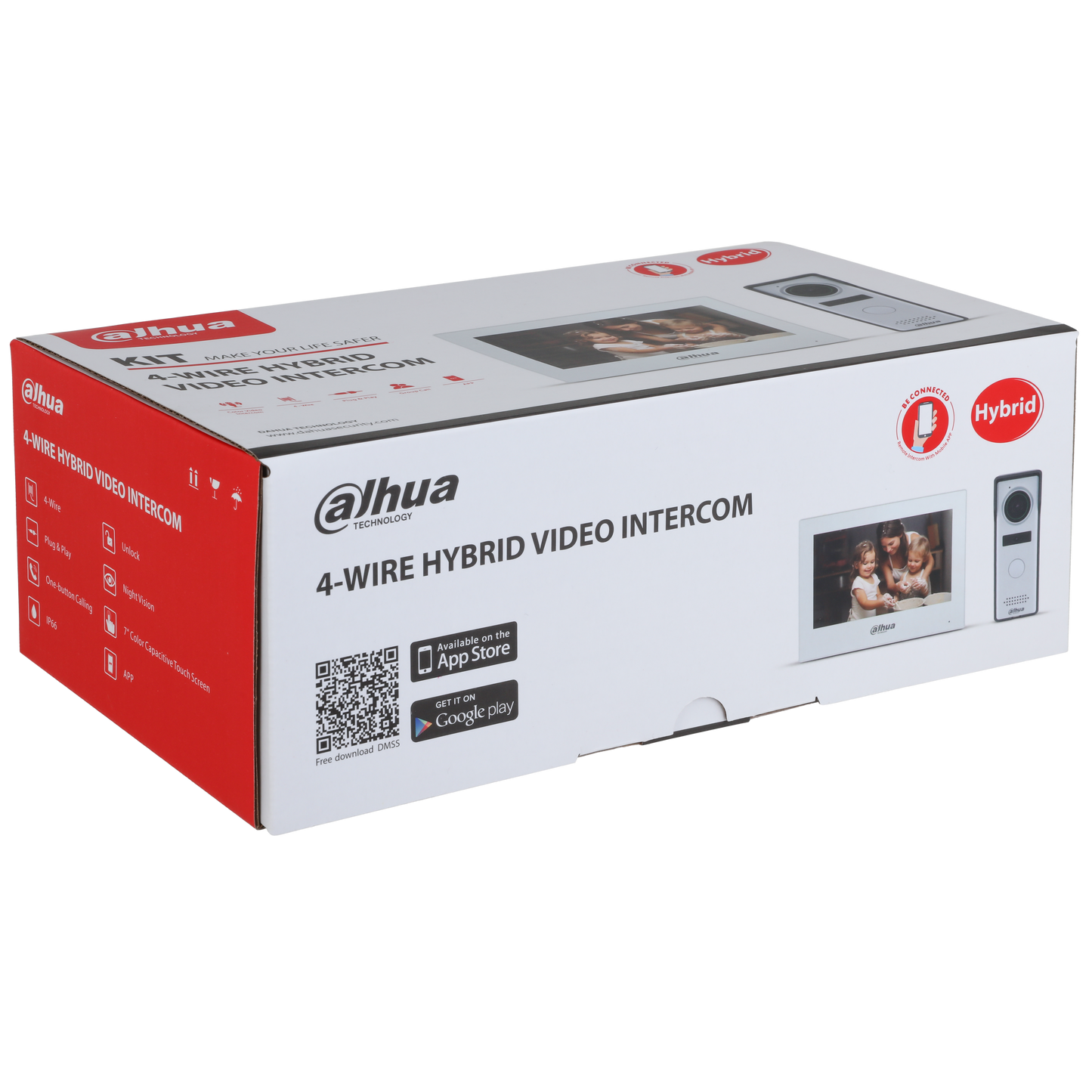 Dahua DHI-KTH01M 4-Wire Hybrid Video Intercom Kit