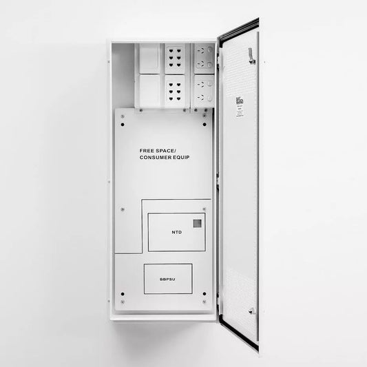 Built Boards BBNBNXL NBN Enclosure with Vents 100x40x15