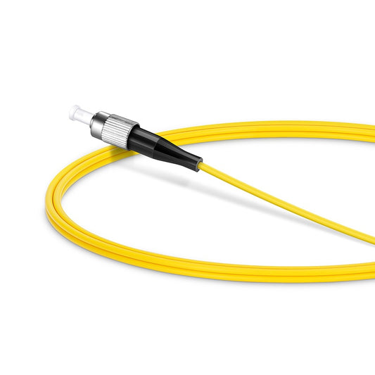FC 74351 UPC to FC UPC Simplex OS2 Single Mode PVC (OFNR) 3.0mm Fiber Optic Patch Cable