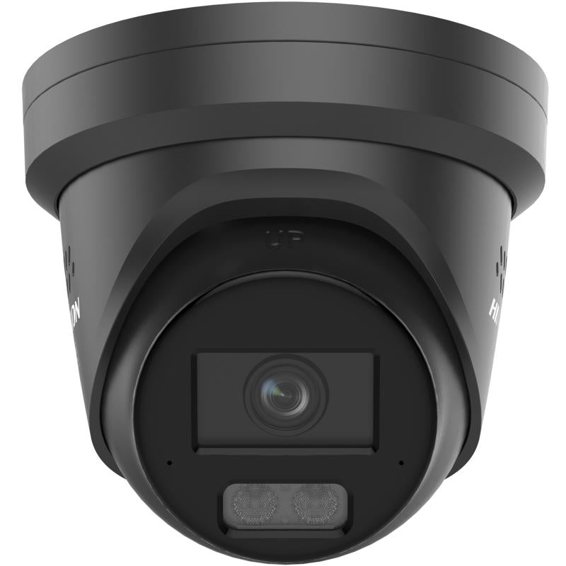 Hikvision DS-2CD2387G3-LIS2UY/SL-BLK 8MP Smart Hybrid Light (IR) with ColorVu Fixed Turret Network Camera - BLACK
