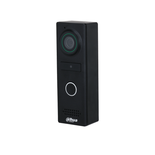 Dahua KTA02M 4 Wire Analogue Video Intercom Kit with Black Doorbell (VTH1020J+VTO1000JM+12v2)