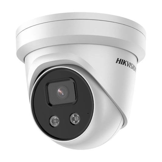 Hikvision DS-2CD2366G2-ISU/SL 6MP AcuSense Strobe Light and Audible Warning 2.8mm Fixed Turret Network Camera