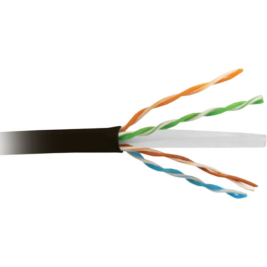 Skandia CAT6E PVCAT6BBLK Direct Burial Gel Filled Black Outdoor Cable 305m