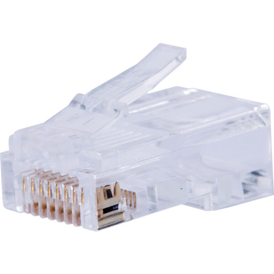 T3 T3SPC5-50 RJ45 Cat5e Solid Thru Snap Plug - Pack of 50