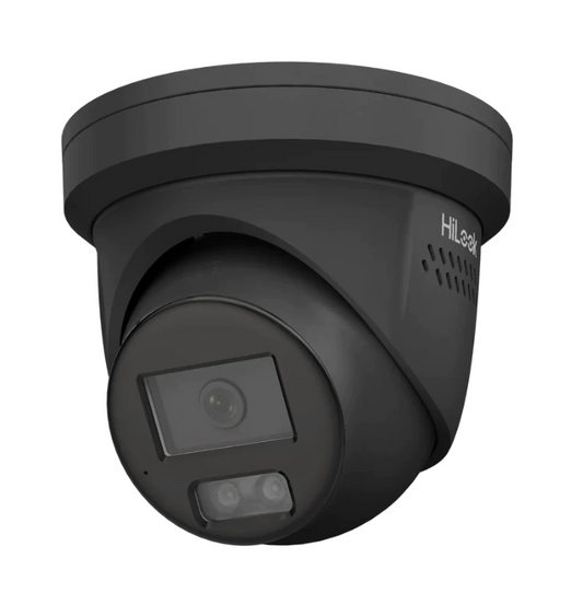 HiLook IPC-T269H-MU/SL-BLK 6 MP All-in-One Fixed Turret Network Camera - BLACK