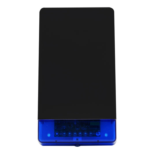 Secor WP16BK Slimline Siren With Strobe (Black)