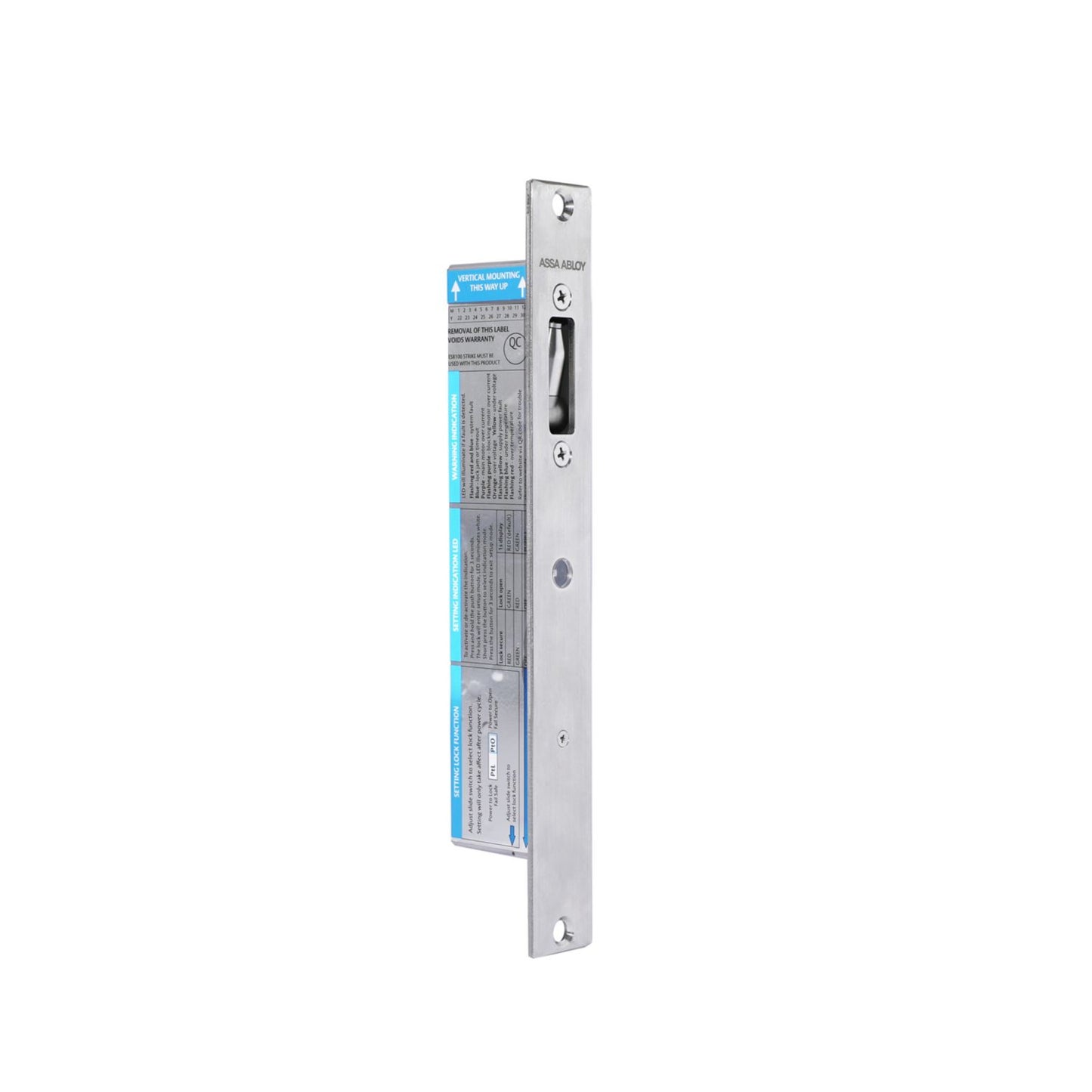 Assa Abloy ES8100 V-Lock Glass Door 11.4-28VDC Monitored