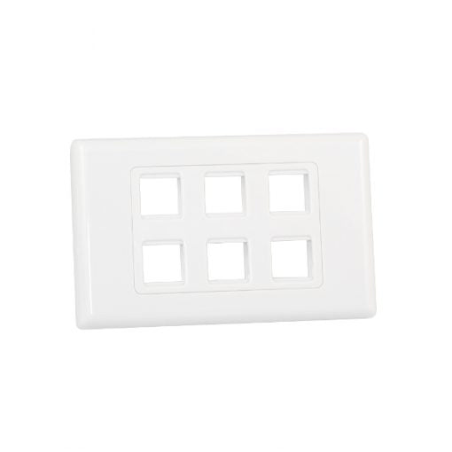 FSH FP8006 6 Port Face Plate