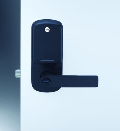 Yale YRL226HKMBK Assure Keyed Lever Matt Black With Yale Home Module Matt Black