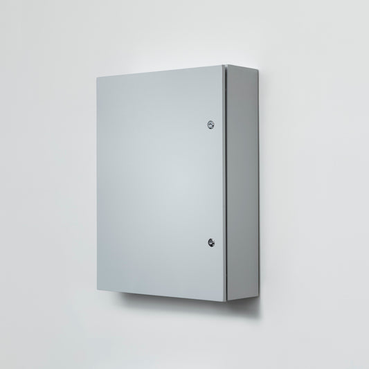 Built Boards BBE504020ST IP66 Enclosure 500H x 400W x 200D Galvanised Grey Steel