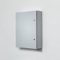 Built Boards BBE504020ST IP66 Enclosure 500H x 400W x 200D Galvanised Grey Steel
