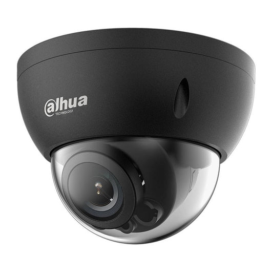Dahua DH-IPC-HDBW2531E-S-S2-0280B-BLK 5MP Lite IR Fixed-focal Dome Network Camera 2.8mm Lens  -  BLACK