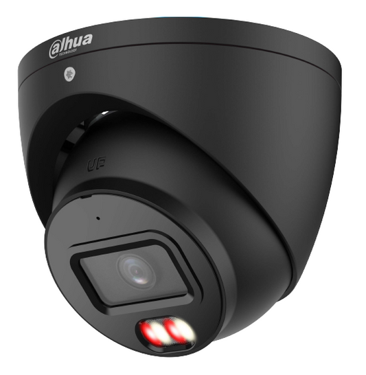 Dahua DH-IPC-HDW2549EMP-S-PRO-ANZ-BLK 5mp WizColor Turret Fixed Focal Eyeball Network Camera - BLACK