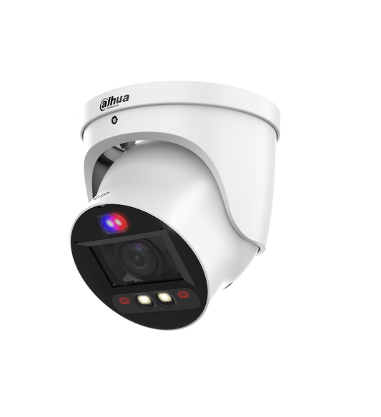 Dahua HDW3849H-ZAS-PV-ANZ-S2 8MP VARI-Focal TiOC Smart Dual Illumination Active Deterrence Eyeball WizSense Network Camera 2.7~13.5mm Lens