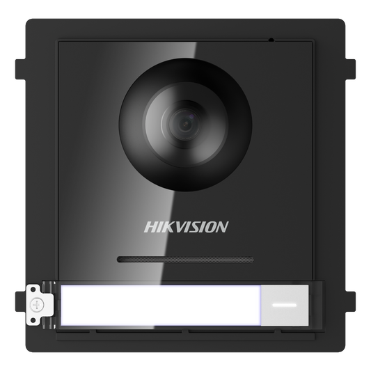 Hikvision DS-KD8003-IME2 2nd Gen. 2 Wire Intercom, Door Station with Camera, 1 Button, IP65