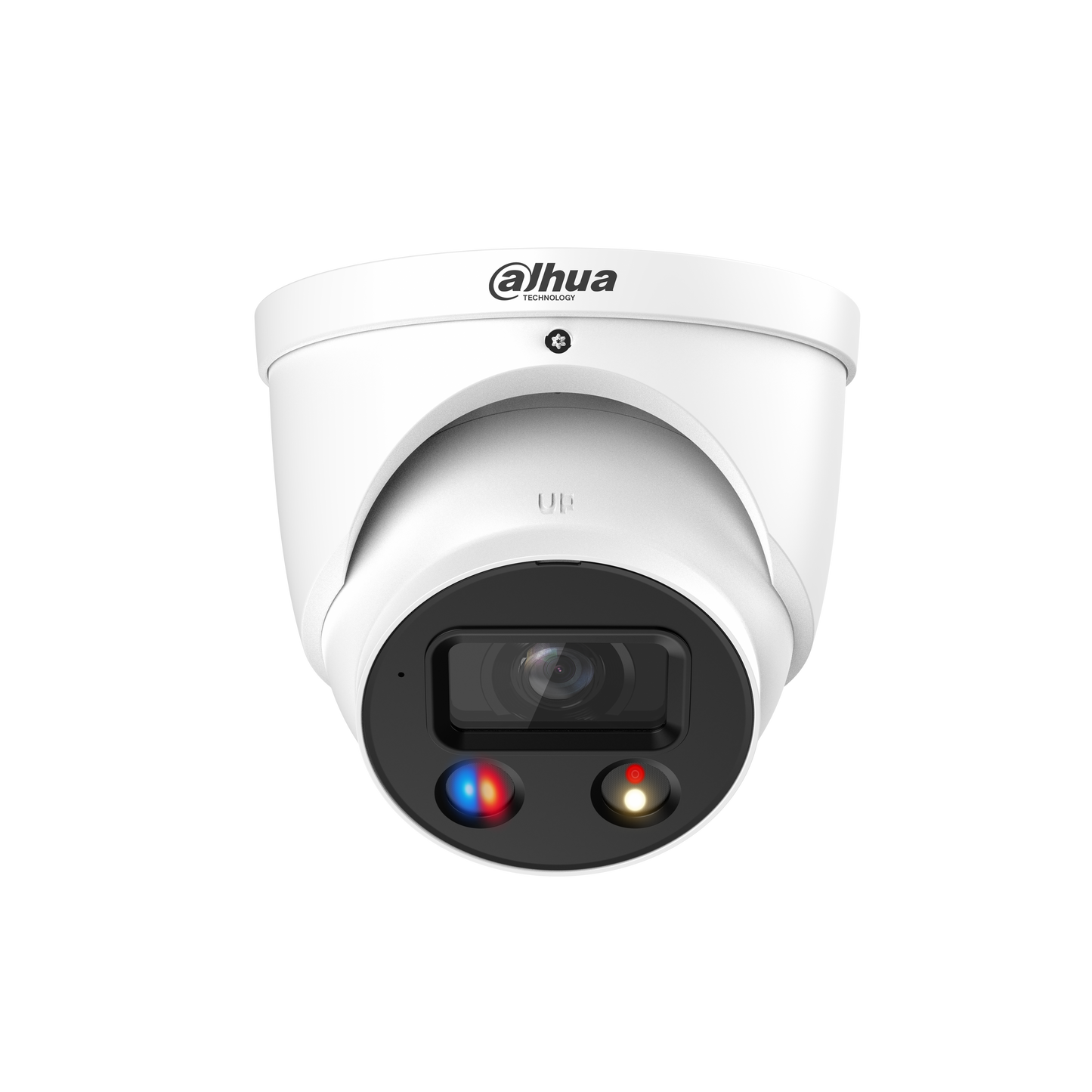 Dahua DH-IPC-HDW3649H-AS-PV-ANZ-S2 6MP TiOC Smart Dual Illumination Active Deterrence Fixed-focal Eyeball WizSense Network Camera - WHITE
