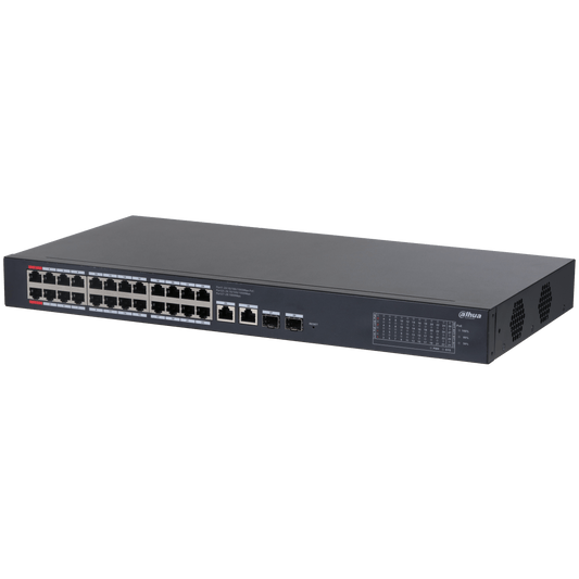 Dahua DH-CS4228-24GT-240 28-Port Cloud Managed Desktop Gigabit Switch with 24-Port PoE