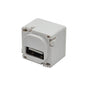 USB Wall Plate Connector Insert - White