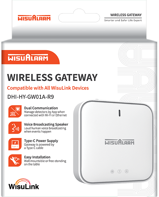 WisuAlarm DHI-HY-GW01A-R9 Wireless Gateway
