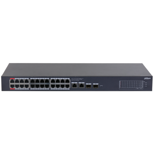 Dahua DH-CS4228-24GT-375 28-Port Cloud Managed Desktop Gigabit Switch with 24-Port PoE