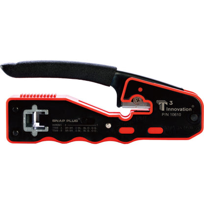 T3 T10610K Thru Snap Plug Compact Crimp Tool T10610-10P