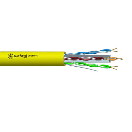 Garland UTPL6HFYW305RBA Cat6 (Yellow) Pro Series 305m
