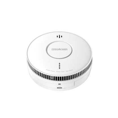 WisuAlarm DHI-HY-SA5MA 240 Volt Smoke Alarm with Long Life Lithium Battery