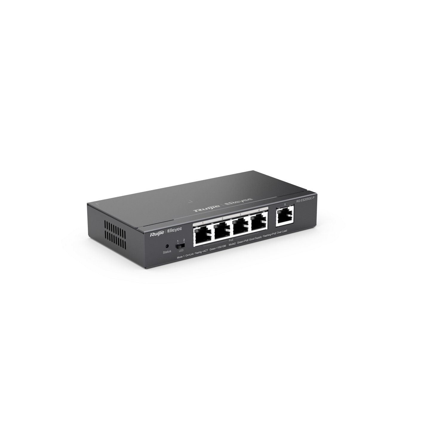 Ruijie RG-ES205GC-P 4 Port Cloud Managed Layer 2 PoE Switch