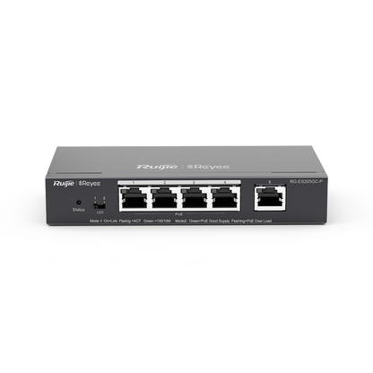 Ruijie RG-ES205GC-P 4 Port Cloud Managed Layer 2 PoE Switch