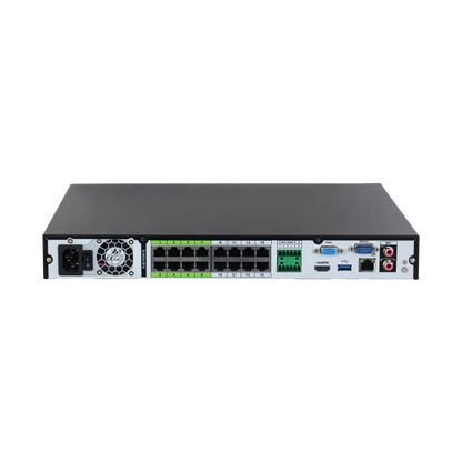 Dahua DHI-NVR5216-16P-AI/ANZ 16 Channels 1U 16PoE 2HDD WizSense Network Video Recorder
