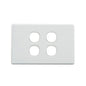 4 Gang Switch Classic Wall Plate - Quad DS204