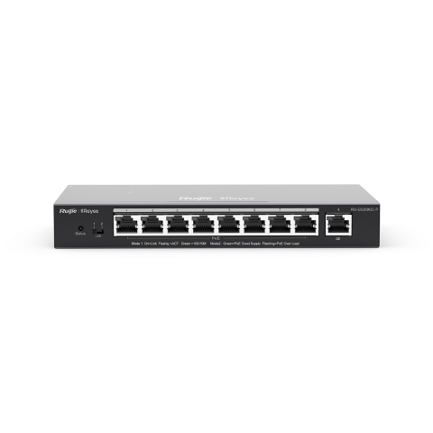 Ruijie RG-ES209GC-P 8 Port Cloud Managed Layer 2 PoE Switch