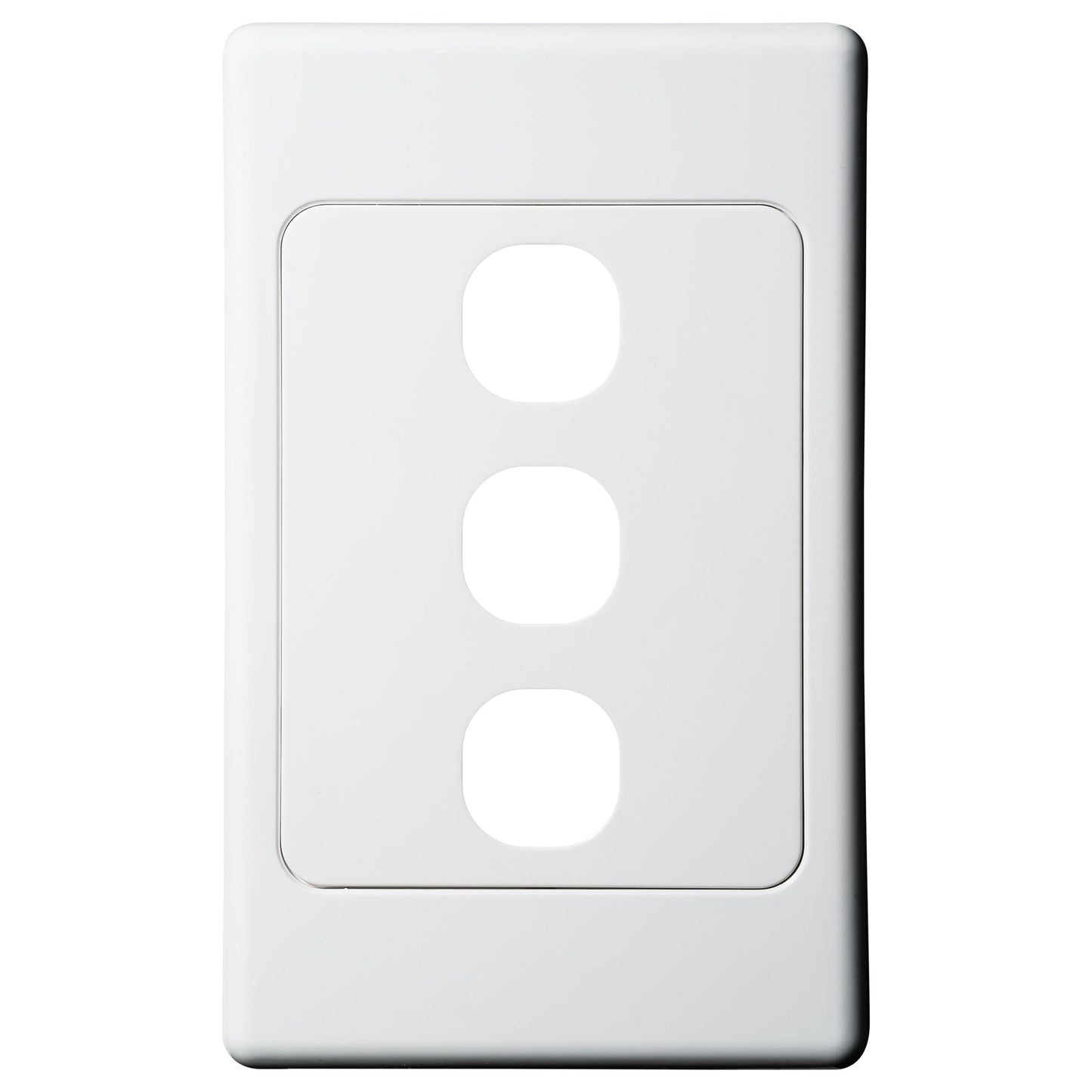 3 Gang Switch Wall Plate - Triple AS203