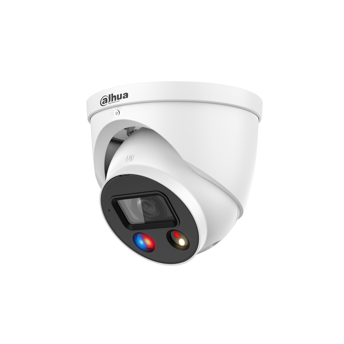 Dahua DH-IPC-HDW3649H-AS-PV-ANZ-S2 6MP TiOC Smart Dual Illumination Active Deterrence Fixed-focal Eyeball WizSense Network Camera - WHITE