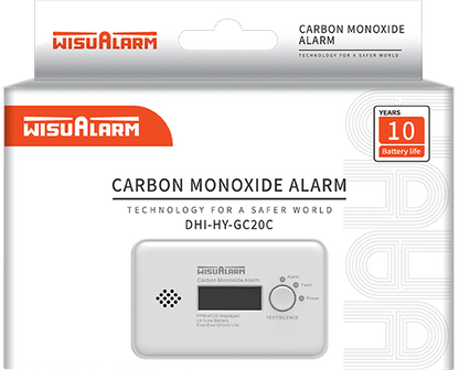 WisuAlarm DHI-HY-GC20C Standalone Carbon Monoxide Alarm