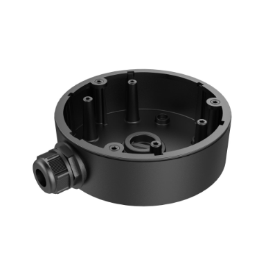 Hikvision DS-1280ZJ-DM21-BLK Junction Mounting Base for DarkFighter Turret Cameras  -  BLACK