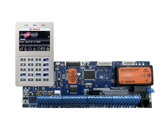 Bosch CC610GWP Solution 6000 PCB w/ Keypad Graphic Whitecase/Blue (RD485)