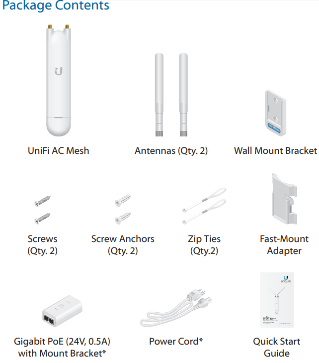 Ubiquiti UAP-AC-M UniFi AP AC Outdoor Mesh