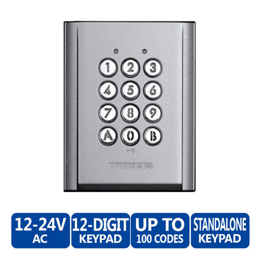 Aiphone AC-10S Access Control Surface Mount Keypad