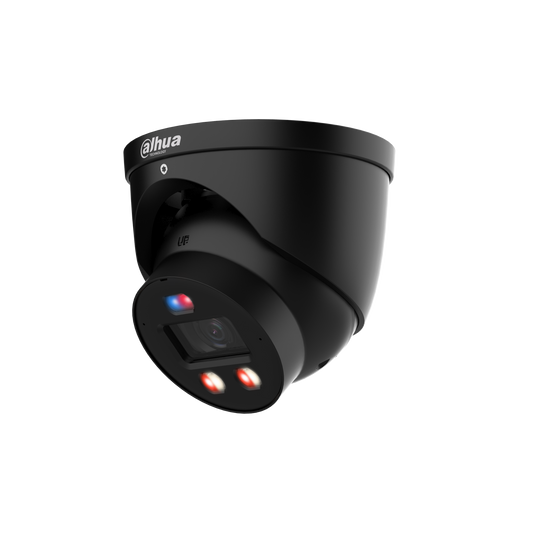 Dahua DH-IPC-HDW3649H-AS-PV-PROB PRO TiOC 6MP Smart Dual Light Active Deterrence Fixed-focal Eyeball WizSense Network Camera - BLACK